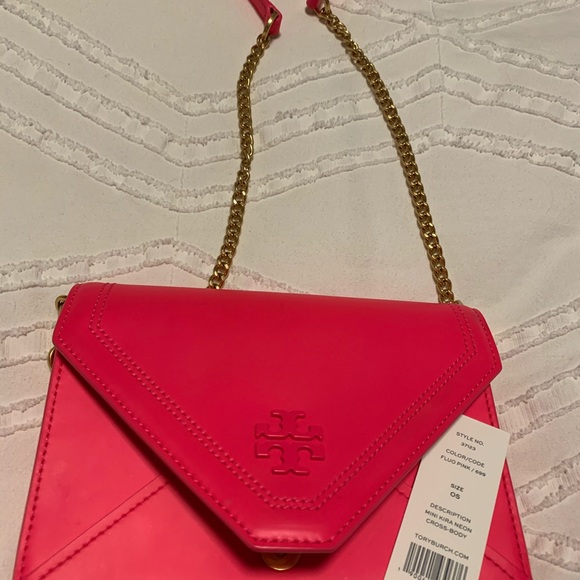 Tory Burch Hot Pink Crossbody Handbags